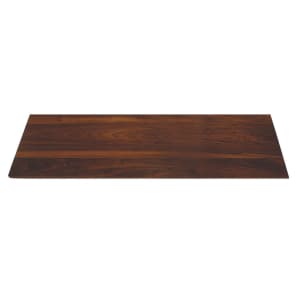 209-WP101 12" x 33 1/2" Rectangular Skycap Platter - Walnut