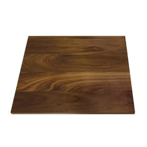 209-WP301 14" Square Skycap Platter - Walnut