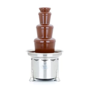 036-CF23R2 23" 3 Tier Cortez Chocolate Fountain w/ 7 lb Capacity