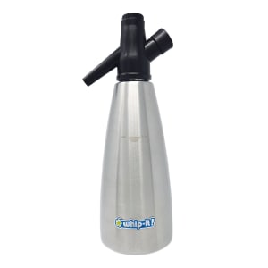 565-DSSDAL0501S 1 liter Soda Siphon - Stainless Steel, Silver 