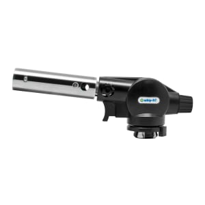 565-TCBLWT05 Butane Culinary Torch - Piezo Ignition, Adjustable Flame, Black