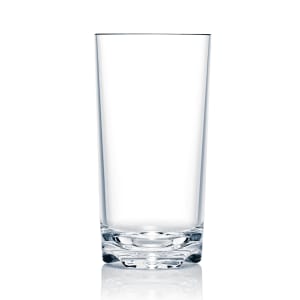 706-N100043 23 oz Vivaldi Cooler Glass, Plastic, Clear