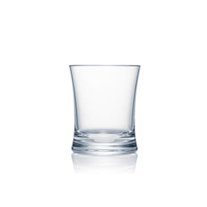 706-N400013 10 1/4 oz Design Rocks Glass, Plastic, Clear
