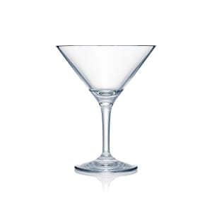 706-N401503 12 oz Design Martini Glass, Plastic, Clear