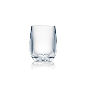 706-N407503 8 oz Design Stemless Osteria Chardonnay Glass, Plastic, Clear