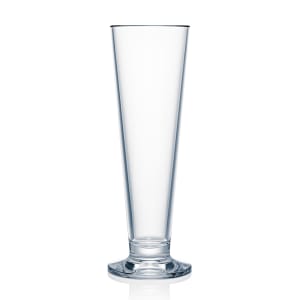 706-N411603 16 3/4 oz Design Footed Pilsner Glass, Plastic, Glass