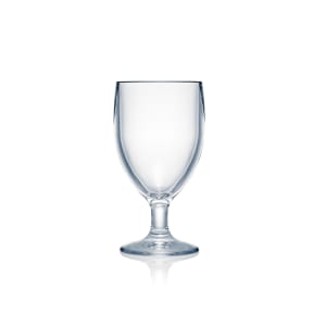 706-N206103 10 1/4 oz Design Goblet, Plastic, Clear