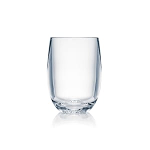 706-N408403 13 oz Design Stemless Osteria Bordeaux Glass, Plastic, Clear