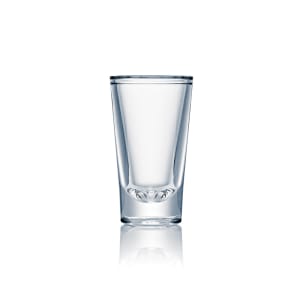 706-N531253 1 1/4 oz Design Shot Glass, Plastic, Clear