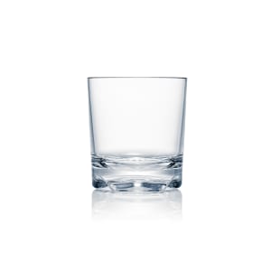 706-N100053 12 1/2 oz Vivaldi Double Old Fashion Glass, Plastic, Clear