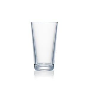 706-N403803 16 oz Design Mixing Glass, Plastic, Clear