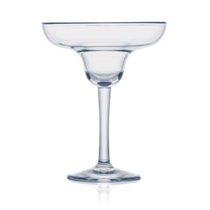 706-N407903 12 1/4 oz Design Margarita Glass, Plastic, Clear