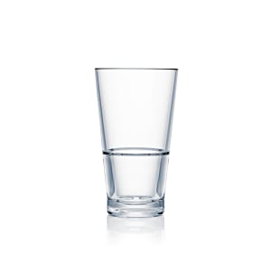 706-N710163 16 oz CapellaStack Cooler Glass, Plastic, Clear