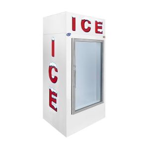 891-L030UAGP 36" Indoor Ice Merchandiser w/ (50) 10 lb Bag Capacity - White, 115v