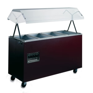 175-3871260 60" Hot Food Table w/ (4) Wells & Enclosed Base, 120v