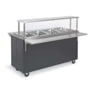 175-39772 60" Hot Food Table w/ (4) Wells & Enclosed Base, 120v