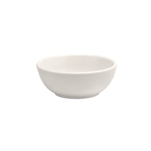 324-F9010000731 12 oz Round Buffalo Nappie Bowl - Porcelain, Cream White