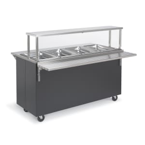 175-39771 60" Hot Food Table w/ (4) Wells & Enclosed Base, 120v
