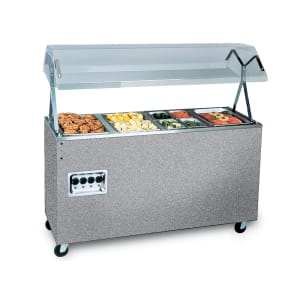 175-3873060 60" Hot Food Table w/ (4) Wells & Enclosed Base, 120v
