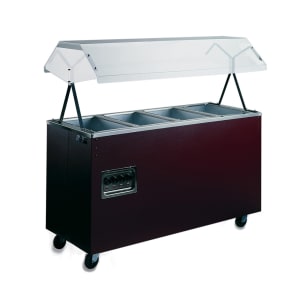 175-38707 46" Hot Food Table w/ (3) Wells & Enclosed Base, 120v