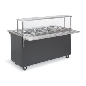 175-39710 60" Hot Food Table w/ (4) Wells & Enclosed Base, 120v