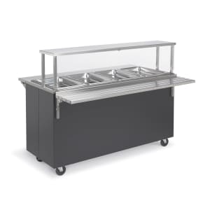 175-39768 46" Hot Food Table w/ (3) Wells & Enclosed Base, 120v