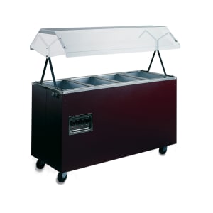 175-3871060 60" Hot Food Table w/ (4) Wells & Enclosed Base, 120v