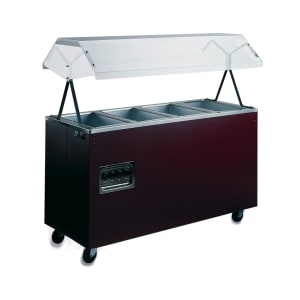 175-38727464 46" Hot Food Table w/ (3) Wells & Enclosed Base, 120/208 240v/1ph