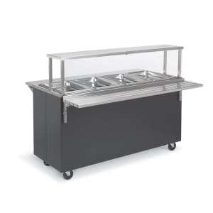 175-39767 46" Hot Food Table w/ (3) Wells & Enclosed Base, 120v
