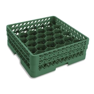 175-TR12HA19 Rack Max Glass Rack w/ (30) Compartments - (2) Extenders, Green
