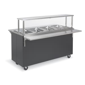 175-397302 60" Hot Food Table w/ (4) Wells & Enclosed Base, 208 240v/1ph
