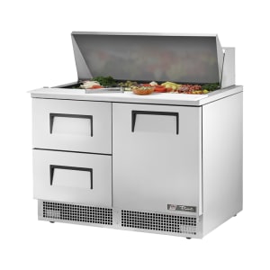 598-TFP4818MD2 48" Sandwich/Salad Prep Table w/ Refrigerated Base, 115v