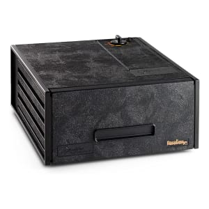672-2400 4 Tray Countertop Commercial Dehydrator w/ Solid Door