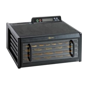 672-3548CDB 5 Tray Countertop Commercial Dehydrator w/ Glass Door