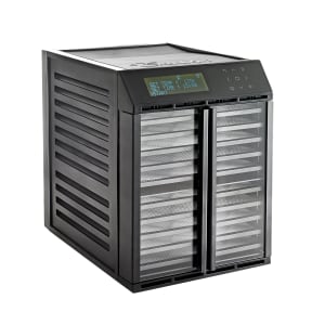 672-RES10 10 Tray Countertop Commercial Dehydrator w/ Glass Door