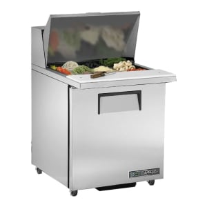 True TSSU-27-12M-B-HC ADA 27&quot; TSSU Series Mega Top Sandwich/Salad Prep Table w/ Refrigerated Base, 115v