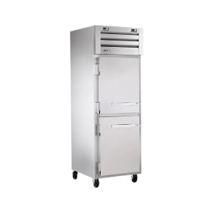 True STG1DT-2HS-HC 27 1/2&quot; SPEC SERIES® One Section Commercial Combo Refrigerator Freezer - Solid Doors, Dual Temp, 115