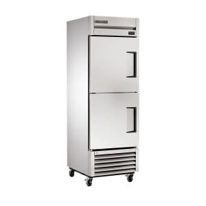 True T-23-2-HC 27&quot; One Section Reach In Refrigerator, (2) Left Hinge Solid Doors, 115v