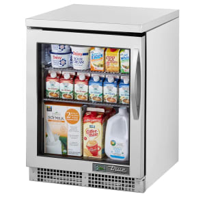 598-TUC24GHCFGD01LH 24" W Undercounter Refrigerator w/ (1) Section & (1) Left Hinge Door, 115v