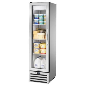 598-T11GHCFGD01LH 19 1/4" One Section Reach In Refrigerator, (1) Left Hinge Glass Door, 115v