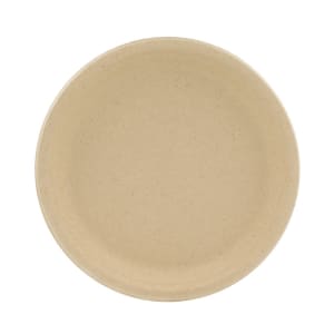 791-TPA600B101IN 6" Round Disposable Plate w/ (3) Compartments - Molded Fiber, Natural