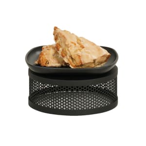151-22916313 7 1/2" Round Display Riser - 3"H, Metal, Black