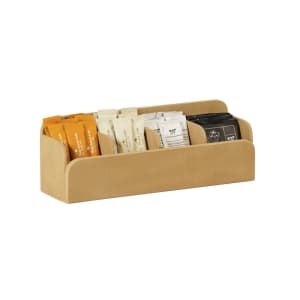 151-23427122 Condiment Organizer w/ (4) Bins - Brown