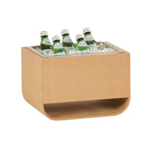 151-2343310122 Rectangular Ice Housing - 14"L x 11"W x 9 1/2"H, Upcycled Rice Hulls