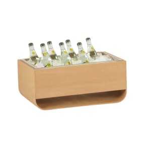 151-2343312122 Rectangular Ice Housing - 22"L x 13 1/2"W x 9 1/2"H, Upcycled Rice Hulls