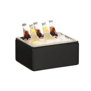 151-237091013 Rectangular Ice Housing - 13"L x 10 1/2"W x 7"H, Metal, Black