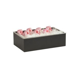 151-237121213 Rectangular Ice Housing - 12"L x 20"W x 6"H, Metal, Black