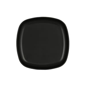 151-24007813 8" Square Melamine Oslo Plate, Black
