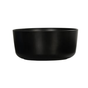151-240061013 142 oz Round Melamine Serving Bowl - Black