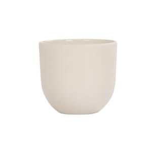 151-240104103 Round 16 oz Condiment Jar - Ivory